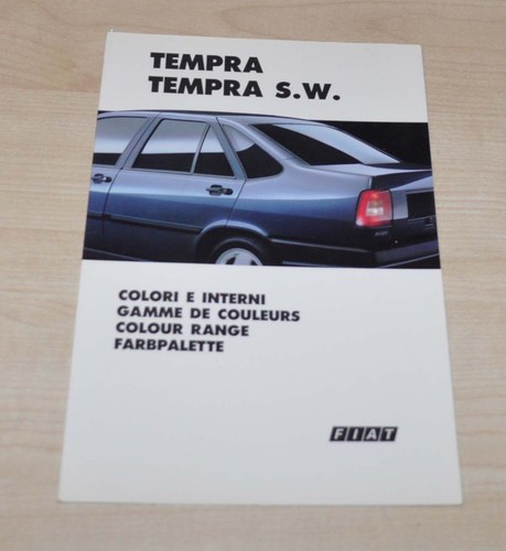 Brochure depliant fiat - brochure,