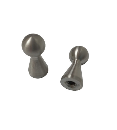 Pomolo pomello acciaio inox - acciaio,