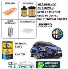 KIT TAGLIANDO OLIO BARDAHL