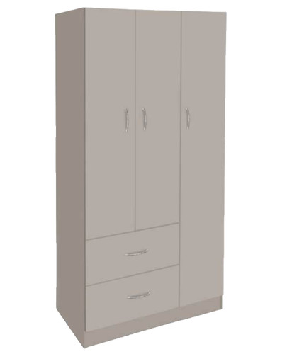 Armadio maxi ante - 2, cassetti