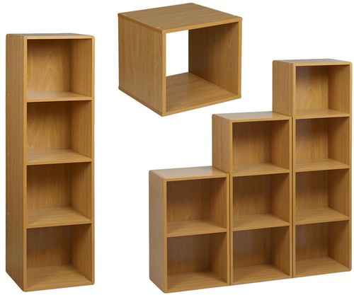 Libreria legno 3 4 - 1,