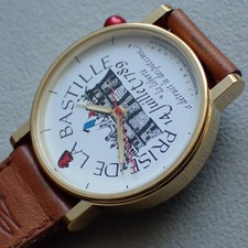 Orologio Alain Silberstein Rivoluzione Francese 200° Anniversario Orologio da Polso al Quarzo