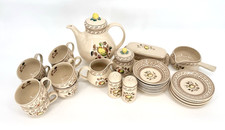30 PC Vtg Staffordshire Old