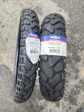 OFFERTA COPPIA GOMME NUOVE 90/90-21 130/80-17 MITAS ENDURO TRAIL+ Dot 23/25