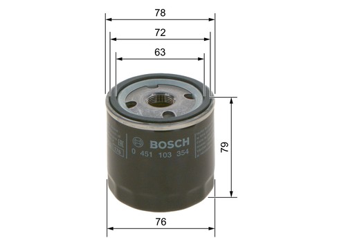 Per bosch 451 103 354 - 0, filtro