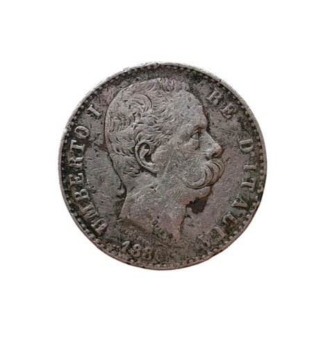 Moneta 1 lira - lira, 1886