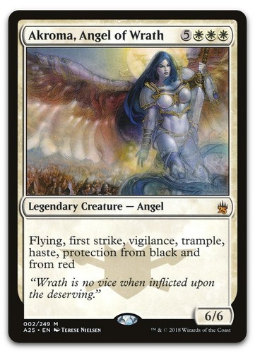Mtg magic akroma angel - mtg,