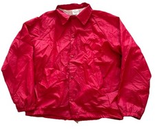 Vintage 80s Auburn Red Bomber