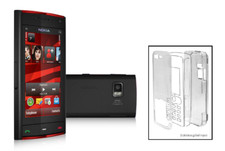 Custodia Cristallo Trasparente (Protezione Rigida) ~ Nokia X6/X6-00