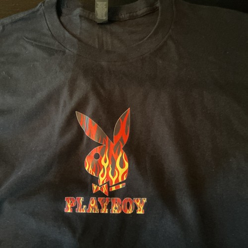 Shirt playboy fire frontside - playboy,