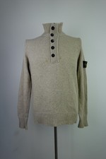 STONE ISLAND MAGLIONE UOMO TG. M SWEATER MAN ITALY VINTAGE LANA WOOL