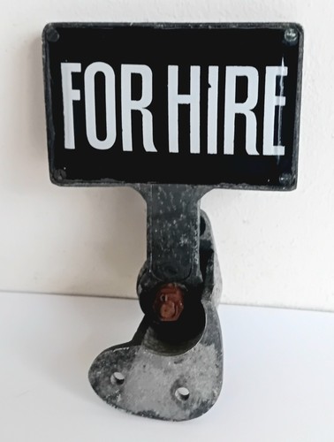 Vintage taxi for hire - vintage,