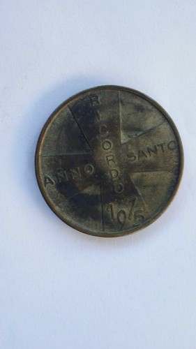 Medaglia argento anno santo - medaglia,