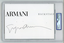 Giorgio Armani ~ Firma