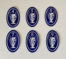 TOPPA PATCH  TROPHY LEAGUE MILAN CHAMPIONS CAMPIONI TERMOAPPLICABILE BLU