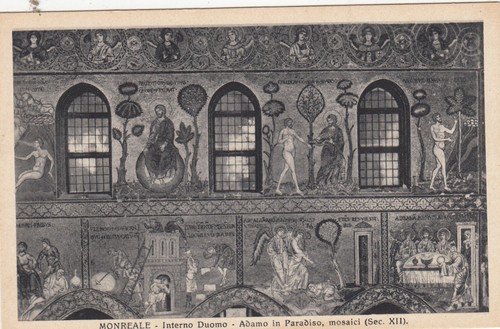 Cartolina monreale sicilia - cartolina,