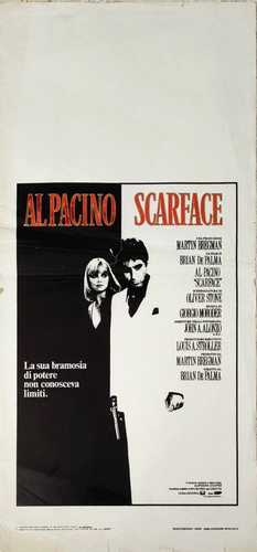 Scarface pacino locandina - scarface,