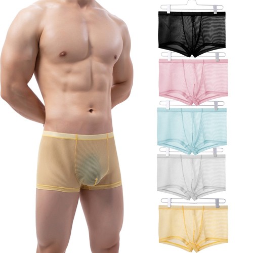Boxer uomo maglia trasparente