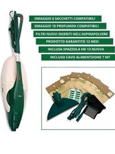 FOLLETTO VK 131 ORIGINALE CON SERIALE PRESENTE SPAZZO HD 13 SACCHETTIGR 24 M.