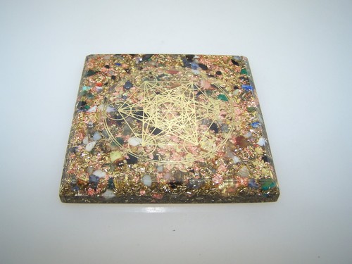Metatron base in orgonite - in,