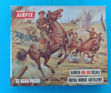 Airfix -COLLECTIBLE BLUEBOX SERIE ON SPRUES -S31 WWI Royal Horse Artillery 1^ ED