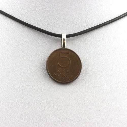 Collana moneta norvegia - moneta, 5