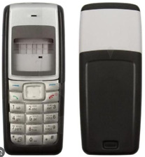 GUSCIO COVER TELAIO NOKIA 1110 1110i +TASTI TASTIERA CHASSIS FRAME BATTERIA NERO