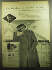 Pubblicità cappotto tweed