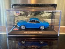 SIMCA 1000 COUPE 1964 SCALE 1/43 ALTAYA