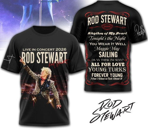Shirt rod stewart - t-shirt,