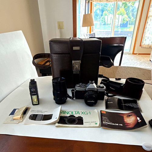 Fotocamera vintage minolta - fotocamera,