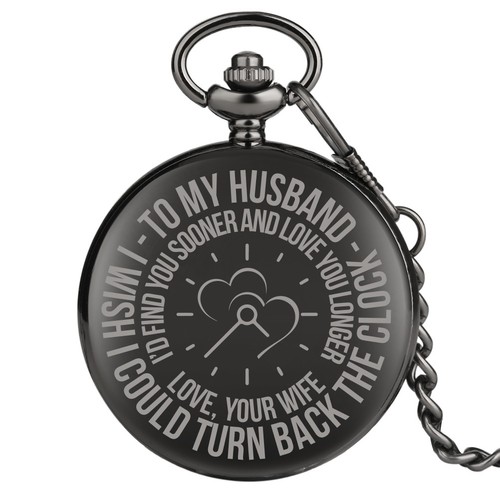 Orologio taschino nero - da, in