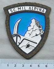 TOPPA  OMERALE  SCUOLA  MILITARE  ALPINA   AOSTA