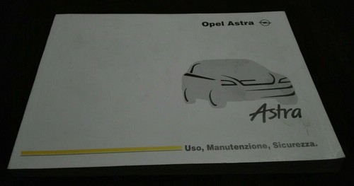 Opel astra libretto uso - astra-,