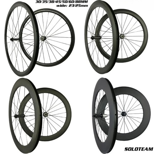 Set ruote carbonio 700c bici