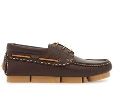 FENDI DECK LOGO LACE-UP SHOES