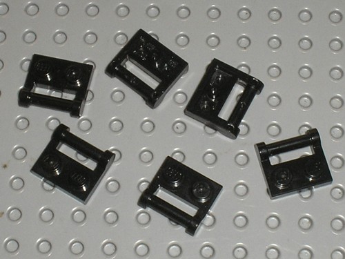 Lego black plate ref - ref, 48336