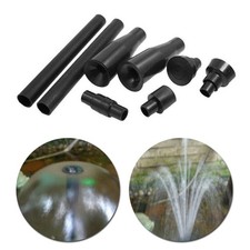 8pcs Plastica Fontana Ugelli Per Giardino Acquari Serbatoi Piscine W/Estensione