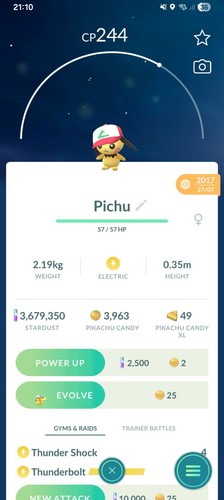 Cappello cenere pichu - cenere,
