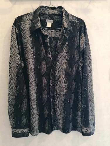 Chemisier gris noir - gris,