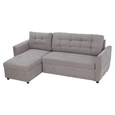 HOMCOM Divano Letto 3 Posti e