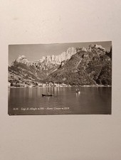 Cartolina del Lago di Alleghe Fg 1969 Monte Civetta