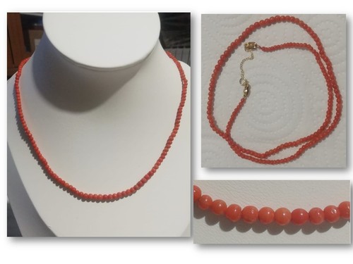 Collana bracciale corallo - collana,