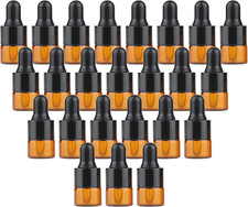 24Pcs Mini Bottiglia Vetro