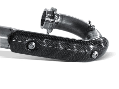 Akrapovic heat shield carbon - heat,