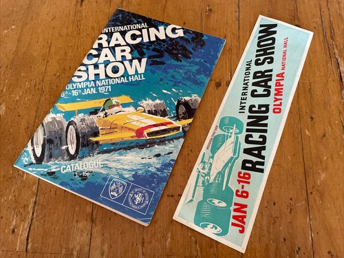 1971 racing car show - car, catalogo