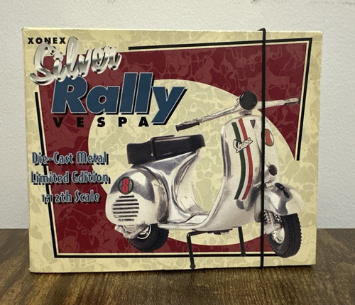 Vintage xonex silver rally - silver,