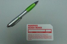 Radiopass Codice-Mappa Autoradio Becker Messico 830 Ecc. Mercedes Sl Porsche, N.