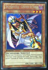 SACERDOTESSA CUSTODE DI TOMBE Rara in Italiano LCJW-IT0258 YUGIOH