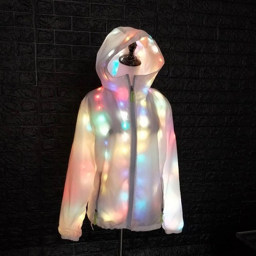 Cappotto luminoso illuminato